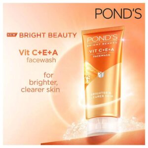 pond's bright beauty face wash product